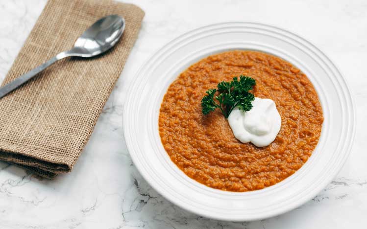 Carrot & Lentil Soup